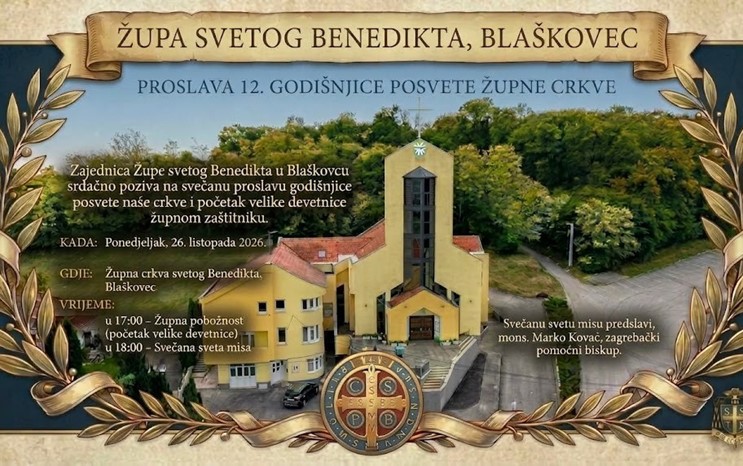 Proslava 12. obljetnice posvete crkve u župi Blaškovec